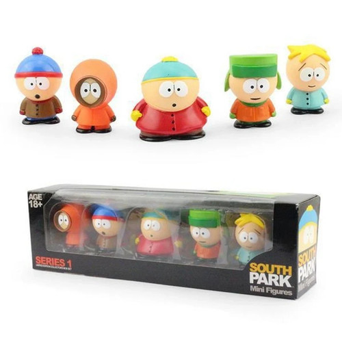 5pcs south park action - 5pcs, figures